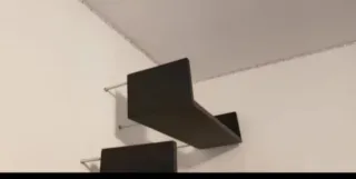 Estantería U Madera Libros Negra Multicolor