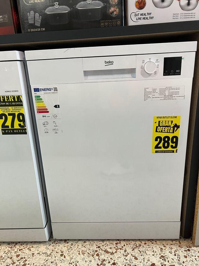 Lavavajillas Beko DVN05320W