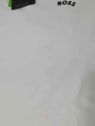 Polo BOSS Blanco Hombre