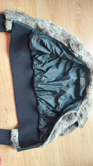 Pelliccia corta vera pelliccia XXS