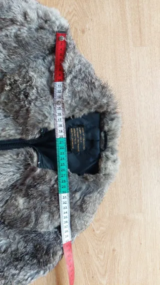 Pelliccia corta vera pelliccia XXS