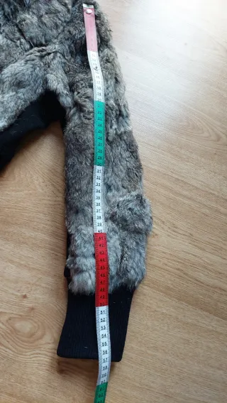 Pelliccia corta vera pelliccia XXS