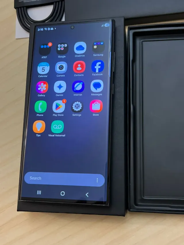 Samsung Galaxy S23 Ultra 5G 256GB Negro