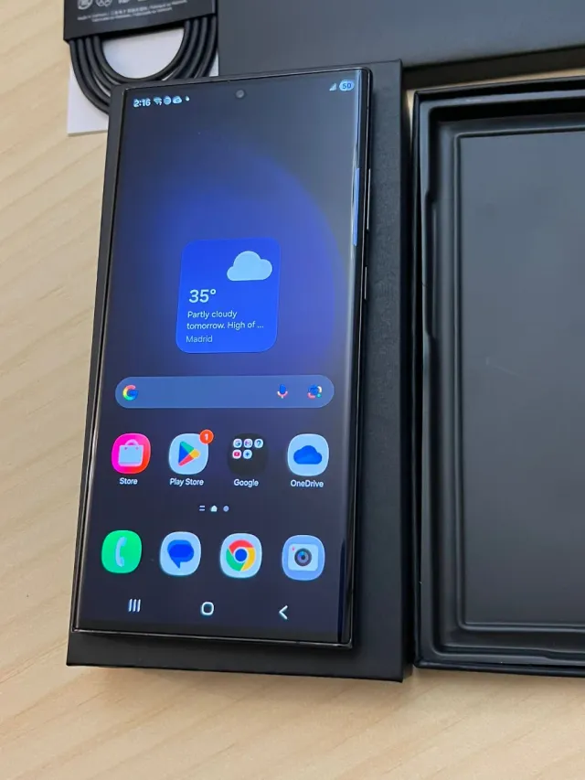 Samsung Galaxy S23 Ultra 5G 256GB Negro