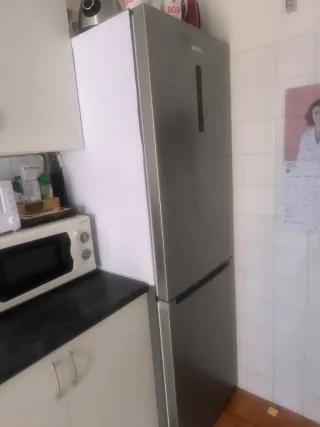 Frigorífico SMEG Combi Inox 185cm