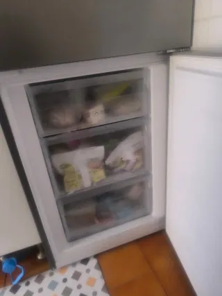 Frigorífico SMEG Combi Inox 185cm