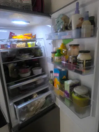 Frigorífico SMEG Combi Inox 185cm