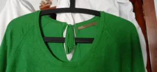 Jersey verde de primavera