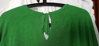 Jersey verde de primavera