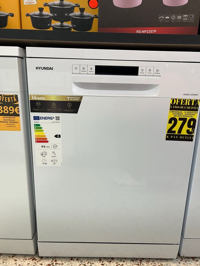 Lavavajillas Hyundai 14 servicios