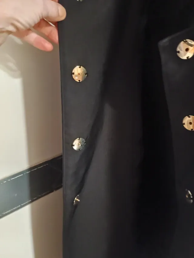 Gabardina Zara Negra