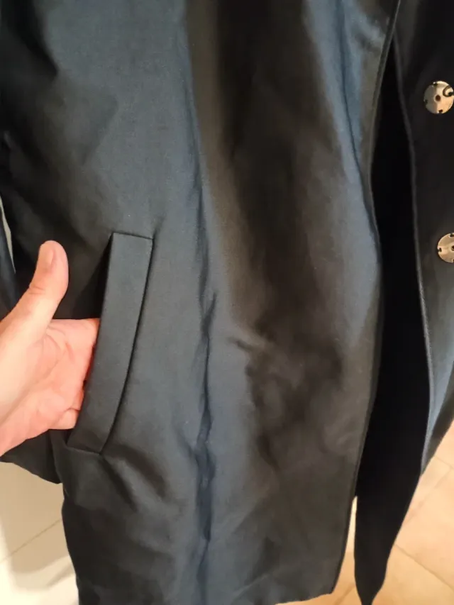Gabardina Zara Negra