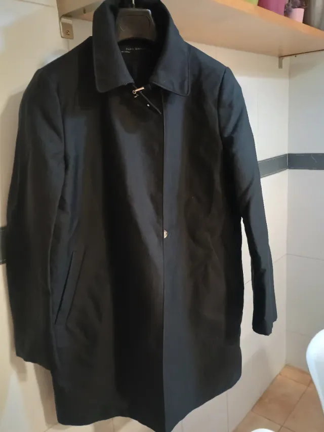Gabardina Zara Negra