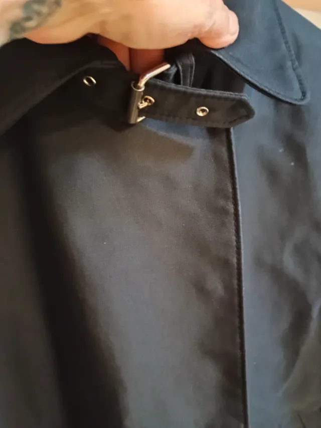 Gabardina Zara Negra