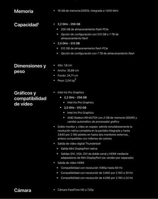 MacBook Pro 15 2015 Plata