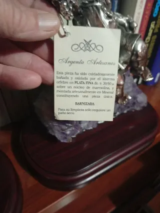 Coppia di Angeli in Ametista Minerale