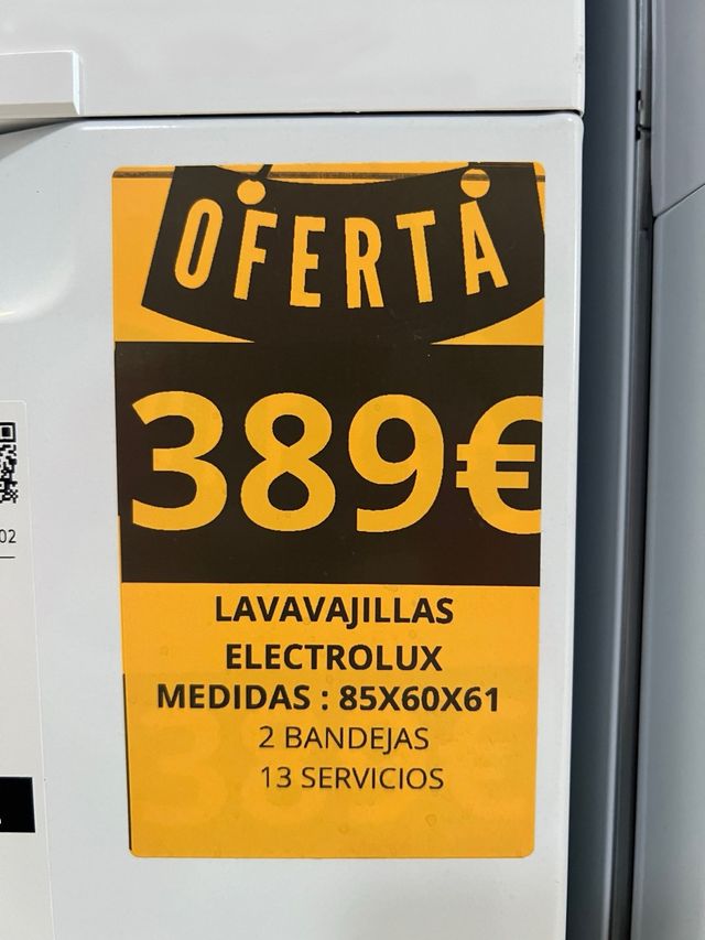 Lavavajillas Electrolux 13 servicios
