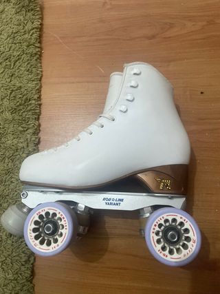Pattini artistici professionali bianchi