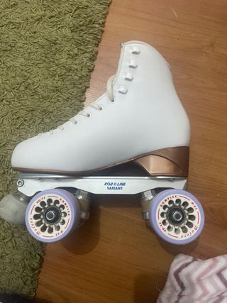 Pattini artistici professionali bianchi