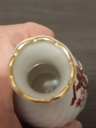 Jarrón Royal Kendal Porcelana Conmemorativo