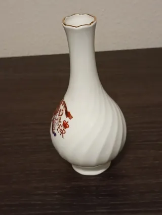 Jarrón Royal Kendal Porcelana Conmemorativo