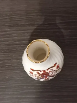 Jarrón Royal Kendal Porcelana Conmemorativo