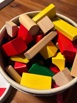 Bloques de construcción Goki madera 100 piezas