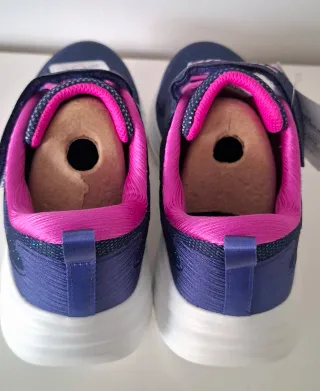 Zapatillas Skechers Niña Azul y Rosa