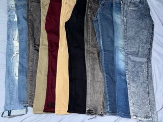 Pack 11 Pantalones Pitillo Talla 36