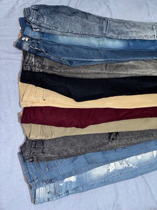 Pack 11 Pantalones Pitillo Talla 36