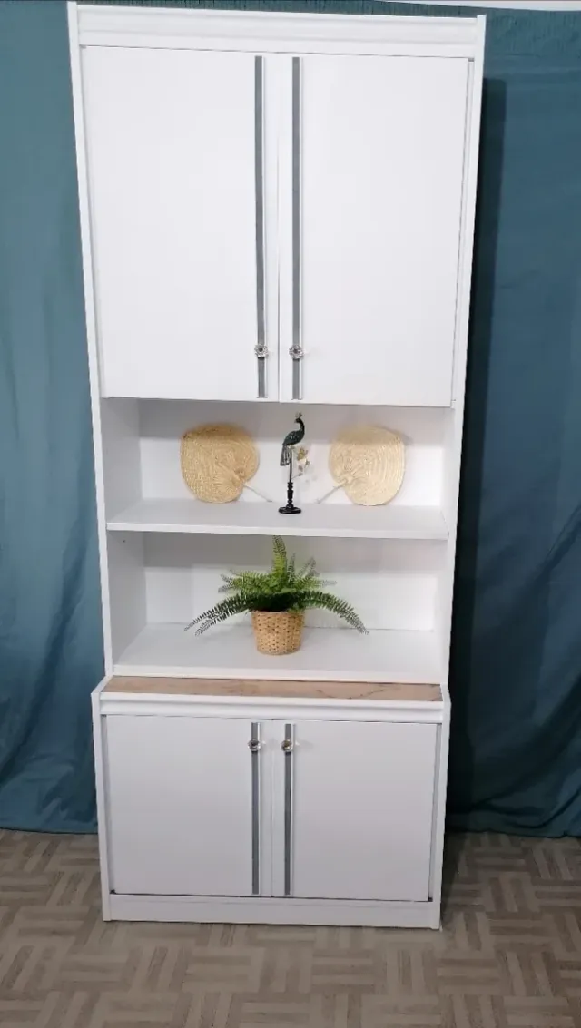 Armario Comedor de Mármol y Madera