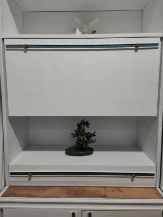 Armario Comedor de Mármol y Madera