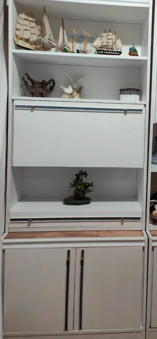 Armario Comedor de Mármol y Madera