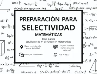 Clases de preparación de Selectividad Matemáticas