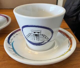 Juego 6 Tazas Café 7 Maravillas