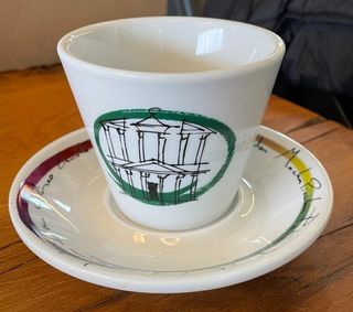 Juego 6 Tazas Café 7 Maravillas