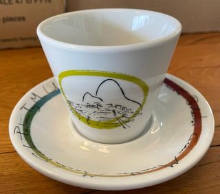 Juego 6 Tazas Café 7 Maravillas