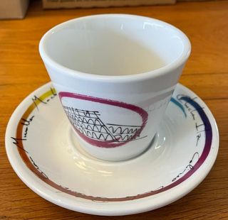 Juego 6 Tazas Café 7 Maravillas