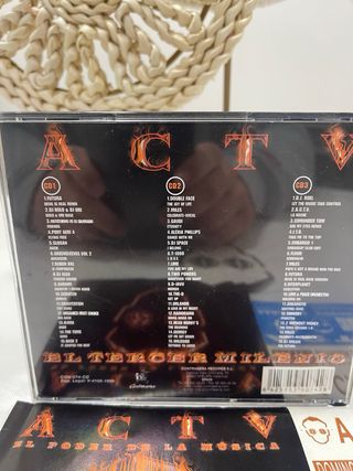 Discos música discoteca ACTV el poder de la música