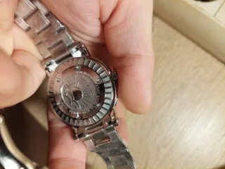 Reloj Mercury suizo Mujer Plata y Blanco