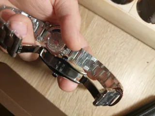 Reloj Mercury suizo Mujer Plata y Blanco