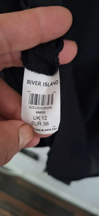 Blusa negra manga larga