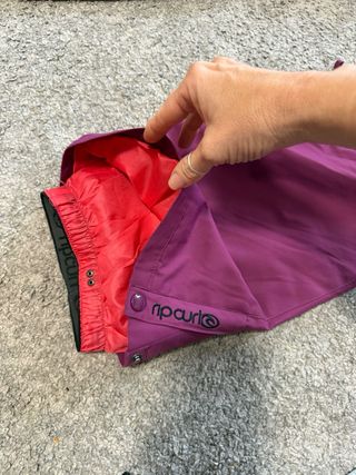 Pantalón esquí Ripcurl mujer T. S Burdeos