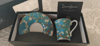 Set Tazza e Piattino Goebel Porcellana