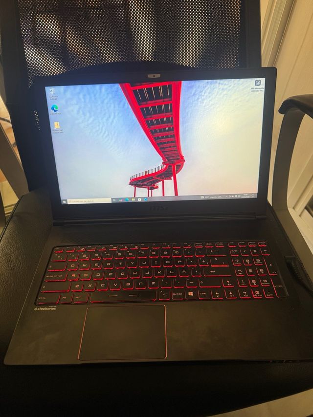 Portátil Gaming Asus Negro/Rojo