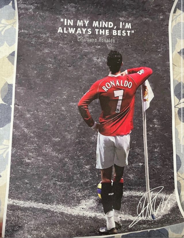 Póster Cristiano Ronaldo CR7 Always the Best
