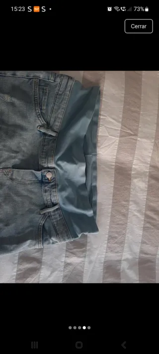 Falda vaquera premamá