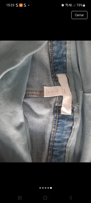 Falda vaquera premamá