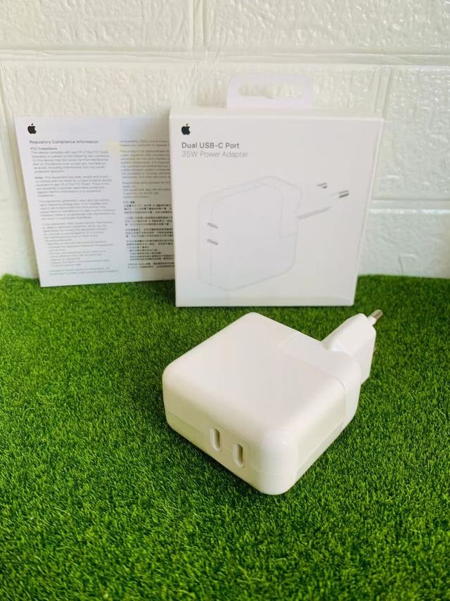 Cargador iPhone Adaptador 35w Dual Original Nuevo