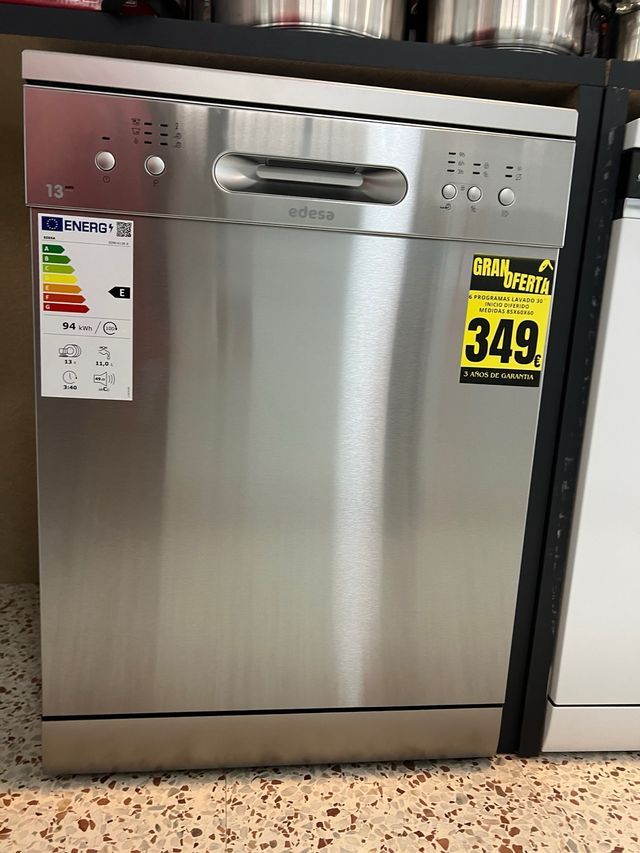 Lavavajillas Edesa 13 cubiertos